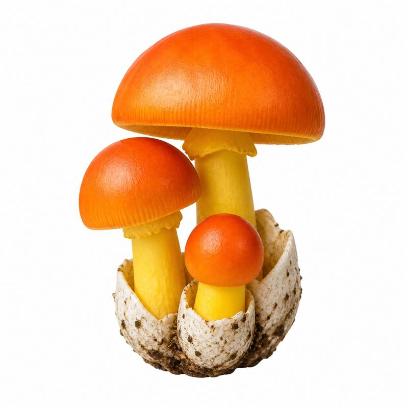 Ovuli buoni - Amanita caesarea